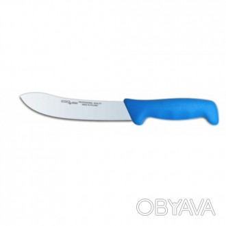 Нож шкуросъемный Polkars №7 175мм с синей ручкой. Смотрите этот товар на нашем с. . фото 1