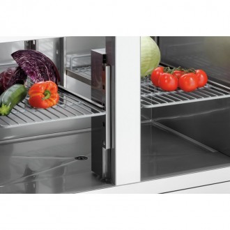 Холодильный стол заготовочный 900T2Материал изготовления - Хромникелевая сталь. . . фото 4