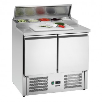 Холодильный стол заготовочный 900T2Материал изготовления - Хромникелевая сталь. . . фото 2