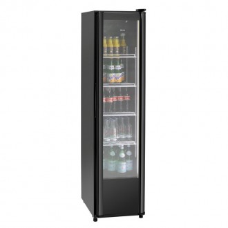 Холодильный шкаф 300LИмеет черный цвет. Материал изготовления - Сталь С покрытие. . фото 2