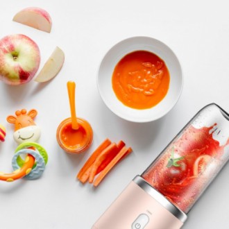 Фитнес-блендер Xiaomi Deerma Fruit Cup выполнен из прочного материала. Благодаря. . фото 7