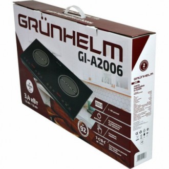 Индукционная конструкцияНастольная плита Grunhelm GI-A2006 – это прибор, построе. . фото 9