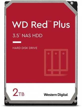 HDD SATA 2.0TB WD Red Plus 5400rpm 128MB. Харків. фото 1 HDD SATA 2.0TB WD Red Plus 5400rpm 128MB. Харків. фото 1