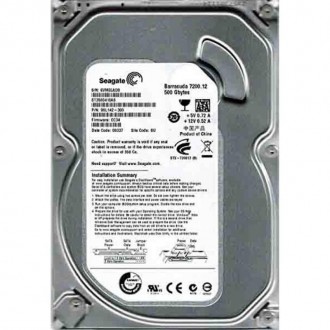 HDD SATA 500Gb Seagate 16Mb Refurbished. Харків. фото 1 HDD SATA 500Gb Seagate 16Mb Refurbished. Харків. фото 1