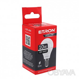 Лампа світлодіодна ETRON Power Light 1-EPL-844 G45 10W 4200K 220V E14
Продаж опт. . фото 1