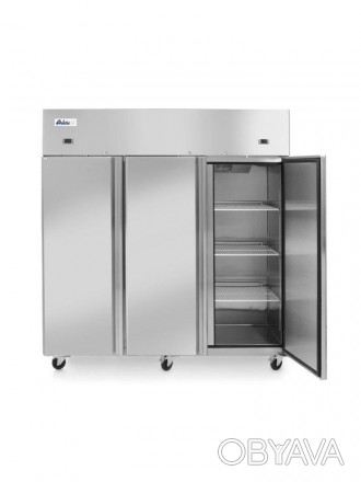 Холодильно-морозильный шкаф Hendi  на 3 двери: холодильное отделение на 2 двери . . фото 1
