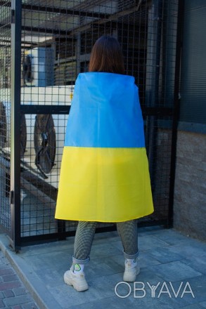 
 Флаг Украины выполнен из полиэстра – надежного и прочного материала. *Флаг сос. . фото 1