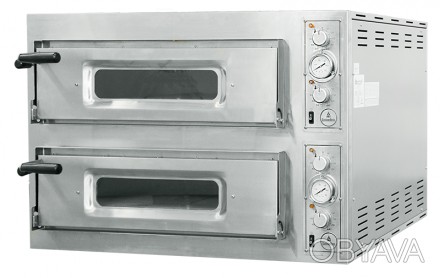  
 Технические характеристики: Двухкамерная печь для пиццы. Максимальная загрузк. . фото 1