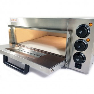 Подовая электрическая печь для пиццы предназначена для приготовления профессиона. . фото 2