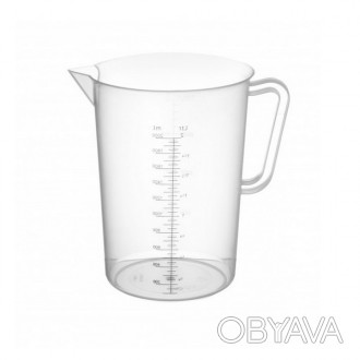 Мерный стакан объемом на 2000 мг необходимая вещь для точного измерения жидкости. . фото 1