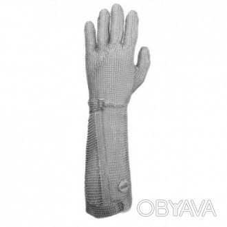 Кольчужная перчатка Niroflex 2000 размер M (отворот 22 см). Смотрите этот товар . . фото 1