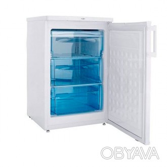 Морозильный шкаф SCAN SFS 109 W имеет герметичный корпус и оснащен глухой дверью. . фото 1