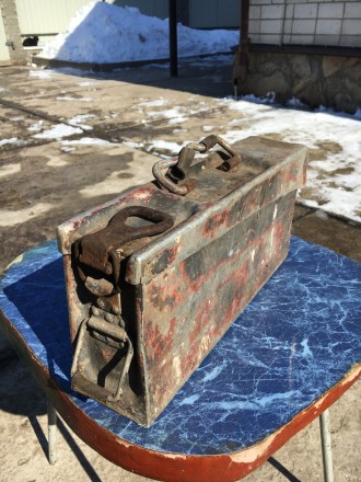 Німецькі ящики (короба) стрічок MG.34/42 Ретро в колекцію. Київ. фото 1 Німецькі ящики (короба) стрічок MG.34/42 Ретро в колекцію. Київ. фото 1