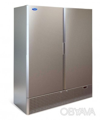 Холодильный шкаф Капри 1,5М МХМ (нержавейка)Холодильный шкаф, Капри 1,5М (нержав. . фото 1