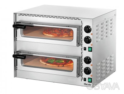 Подовая печь для пиццы Bartscher Mini Plus 2 art203535