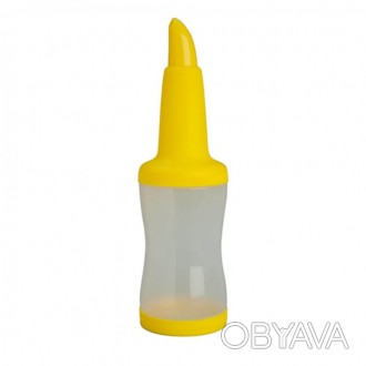 Бутылка для премикса 1.0 л желтаяОбъем, л: 1 Размер, мм: 97*333 Материал: Полиэт. . фото 1