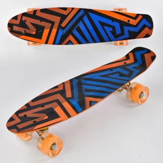Скейт (пенни борд) Penny board со светящимися колесами арт. 7620
Современные дет. . фото 2