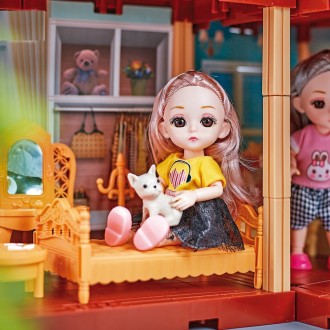 Домик для кукол (подходит для LOL) арт. 668-17
Двухэтажный дом для маленьких кук. . фото 5