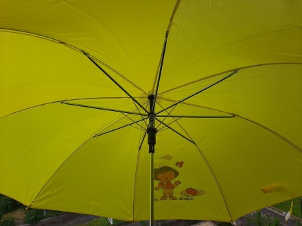 Детский зонтик (желтый)

Диаметр 88 см
Длина 61 см

Новый
Потерялась закру. . фото 6