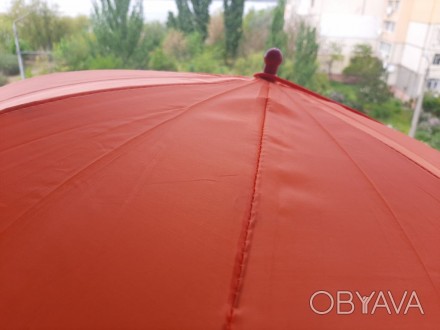 Детский зонтик (оранжевый)

Диаметр 88 см
Длина 61 см. . фото 1