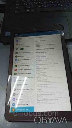 Планшет Samsung Galaxy Tab E SM-T561. Экран 9.6" (1280x800) емкостный MultiTouch. . фото 1