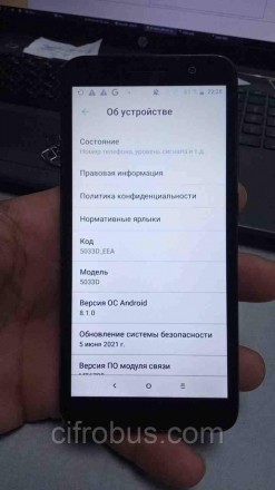 Android 8.0; поддержка двух SIM-карт; экран 5", разрешение 960x480; камера: 5 МП. . фото 2