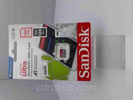 SanDisk Mobile Ultra microSDXC 256GB Class 10 UHS-I 
Внимание! Комісійний товар.. . фото 5