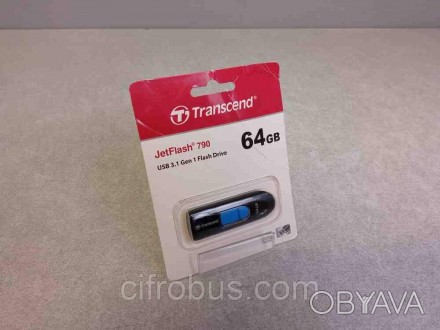 USB 3.1 Flash 64GB Transcend JetFlash790
Внимание! Комиссионный товар. Уточняйте. . фото 1
