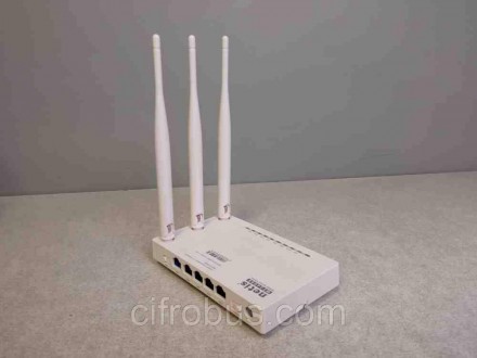 Wi-Fi-роутер, стандарт Wi-Fi: 802.11n, макс. скорость: 300 Мбит/с, коммутатор 4x. . фото 8