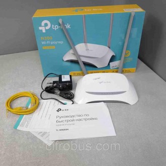 Сетевое оборудование Wi-Fi и Bluetooth Б/У TP-Link TL-WR850N. Київ. фото 1 Сетевое оборудование Wi-Fi и Bluetooth Б/У TP-Link TL-WR850N. Київ. фото 1