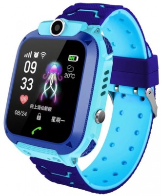 Смарт-часы UWatch Q12 Kid smart watch Blue. Хмельницький. фото 1 Смарт-часы UWatch Q12 Kid smart watch Blue. Хмельницький. фото 1