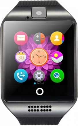Смарт-часы UWatch Q18 Black. Хмельницький. фото 1 Смарт-часы UWatch Q18 Black. Хмельницький. фото 1
