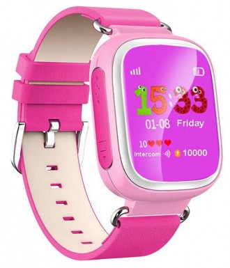 Смарт-часы UWatch Q80 Kid smart watch Pink. Хмельницький. фото 1 Смарт-часы UWatch Q80 Kid smart watch Pink. Хмельницький. фото 1