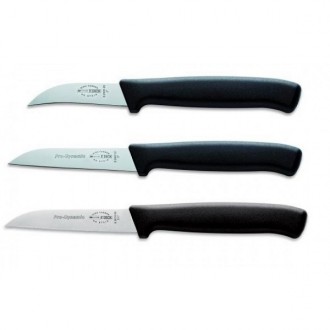 Набор профессиональных ножей, состоит из 3 ножей:- нож для чистки, длина - 5 см . . фото 6
