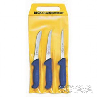 Набор профессоональных ножей, состоит из 3 предметов:8 2369 15 - нож разделочный. . фото 1