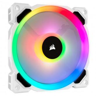 Вентилятор Corsair LL120 RGB , 120x120x25мм, 4-pin PWM, белый. Харьков. фото 1 Вентилятор Corsair LL120 RGB , 120x120x25мм, 4-pin PWM, белый. Харьков. фото 1