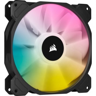 Вентилятор Corsair iCUE SP140 RGB Elite Performance , 140x140x25мм, 4-pin PWM, ч. . фото 2