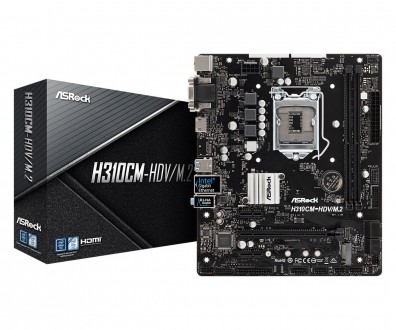 ASRock H310CM-HDV/M.2 Socket 1151. Харьков. фото 1 ASRock H310CM-HDV/M.2 Socket 1151. Харьков. фото 1