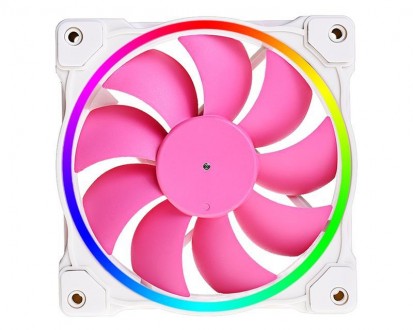 Вентилятор ID-Cooling ZF-12025-PINK ARGB (Single Pack), 120x120x25мм, 4-pin PWM,. Харьков. фото 1 Вентилятор ID-Cooling ZF-12025-PINK ARGB (Single Pack), 120x120x25мм, 4-pin PWM,. Харьков. фото 1