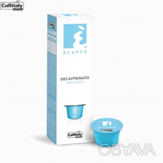 Кофе в капсулах Caffitaly Cafissimo Ecaffe Decaffeinato Delicato 10 шт. - это со. . фото 1
