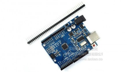  Uno CH340G/ATmega328P - совместимая с Arduino Uno плата, построенная на микроко. . фото 5