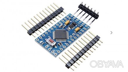  Arduino Pro Mini 5V - маленькая плата с процессором ATmega328p. По функционалу . . фото 1