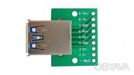  Разъем-гнездо USB 3.0 на плате. Можно использовать для различных DIY Arduino пр. . фото 1