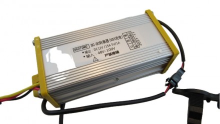  Преобразователь для электромобиля in 48-100V out 12V 15A USB 5V 1A.. . фото 5