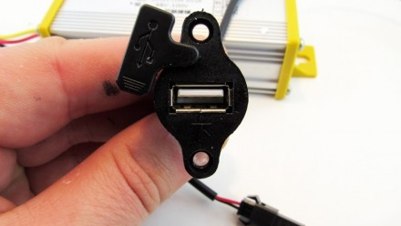  Преобразователь для электромобиля in 48-100V out 12V 15A USB 5V 1A.. . фото 8