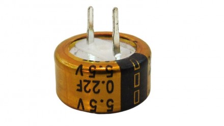 Ионистор суперконденсатор Korchip 5.5V 0.22F c-type.. . фото 2