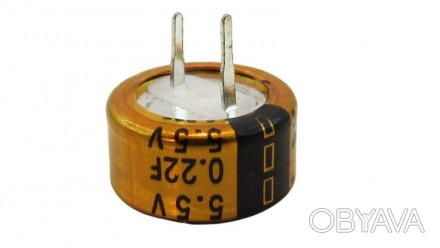 Ионистор суперконденсатор Korchip 5.5V 0.22F c-type.. . фото 1