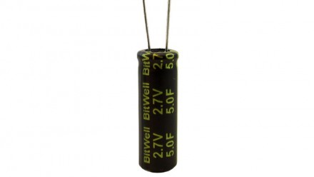 Ионистор суперконденсатор Bitwell 2.7V 5F 08*25мм.. . фото 2