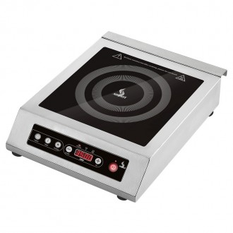 Плита индукционная AIRHOT IP3500 подходит для всех типов кухонь, удобна на презе. . фото 2