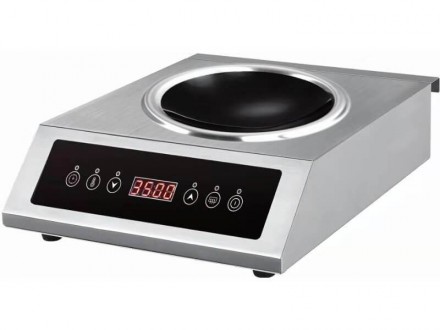 Плита индукционная Reednee WOK AMCD108W. Кропивницкий. фото 1 Плита индукционная Reednee WOK AMCD108W. Кропивницкий. фото 1